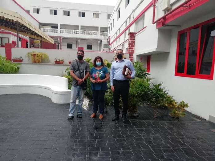 Miembros de Hablemos Ahora Telde en Cáritas Diocesana de Las Palmas/TA.